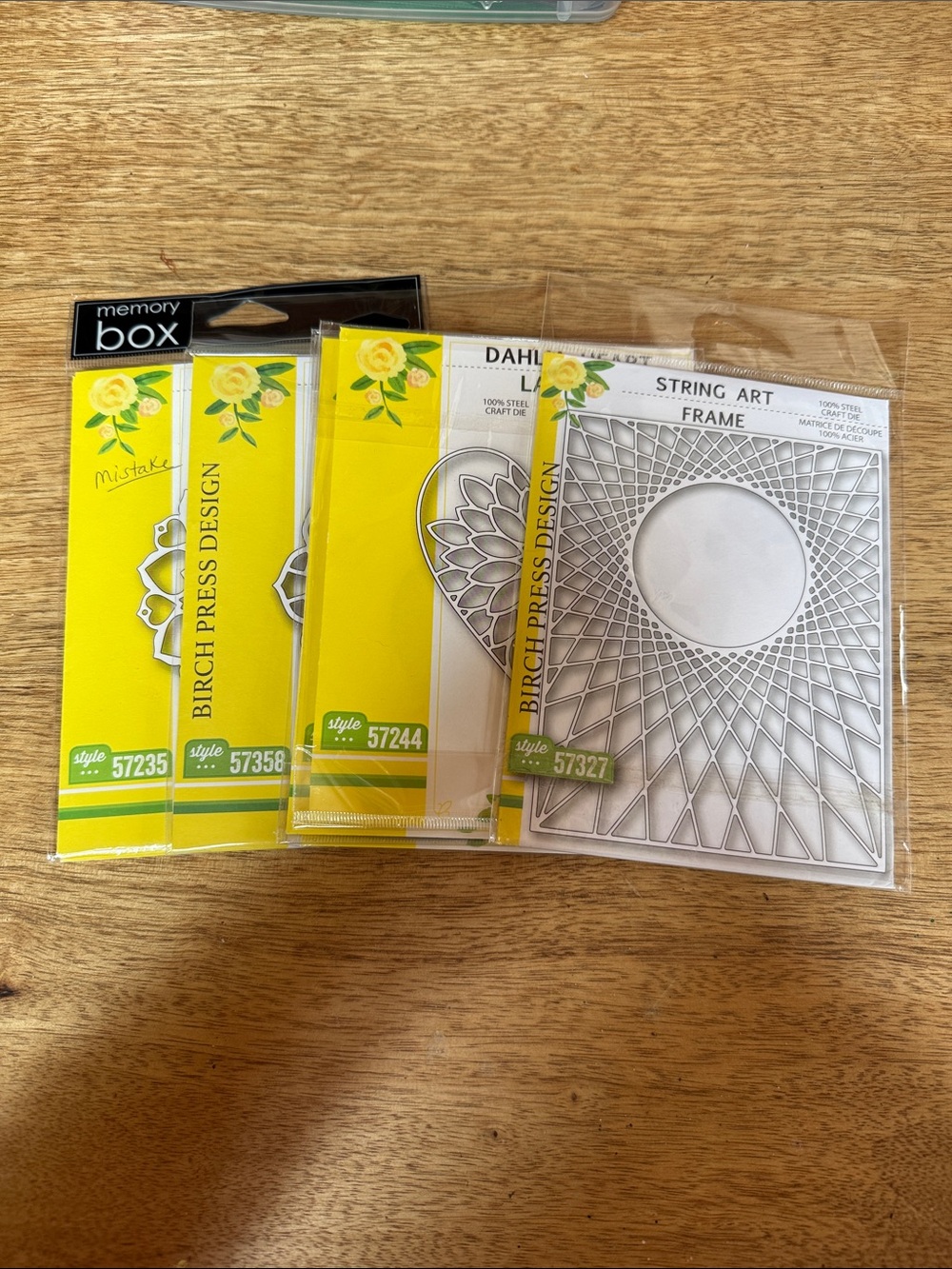 Lot of Birch Press Craft Dies Cards Steel